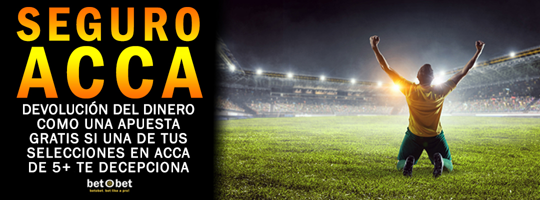 ¡Aprovecha la oferta ACCA de Betobet