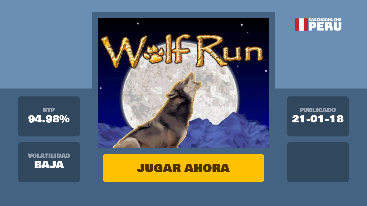 Wolf Run tragamonedas Juega gratis online