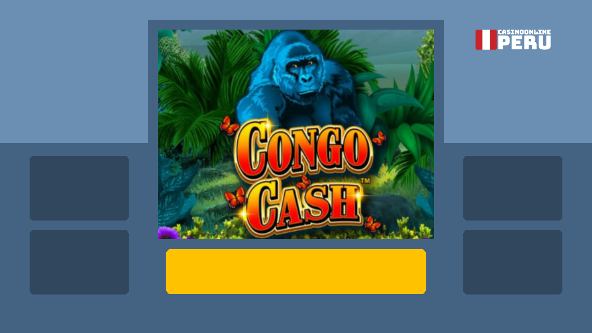 Congo Cash tragaperras en internet