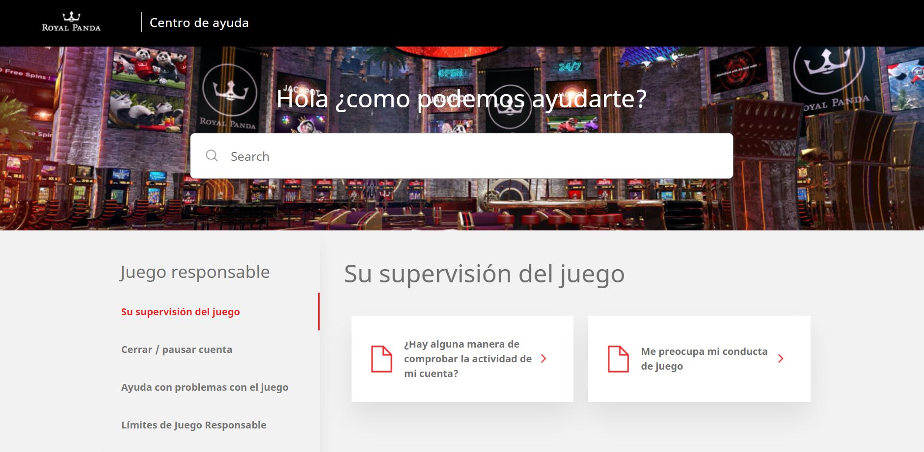 Royal Panda es responsable