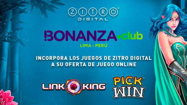 Bonanza.club mejora expande su catálogo de juegos con la ayuda de Zitro Digital