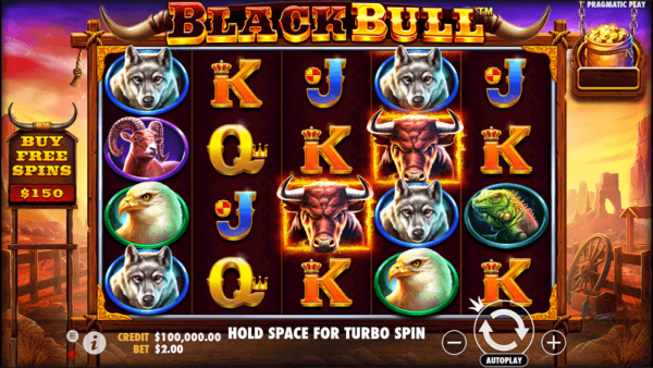 La tragamonedas Black Bull llega al catálogo de juegos de Pragmatic Play