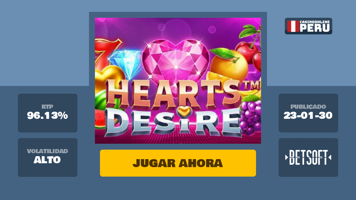 Hearts Desire Juega gratis online