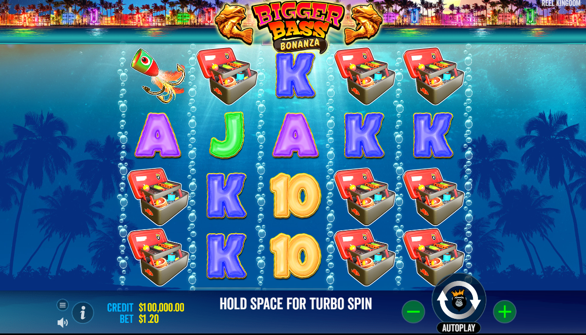 Bigger Bass Bonanza slot, de Pragmatic Play, otorga hasta 20 giros gratis