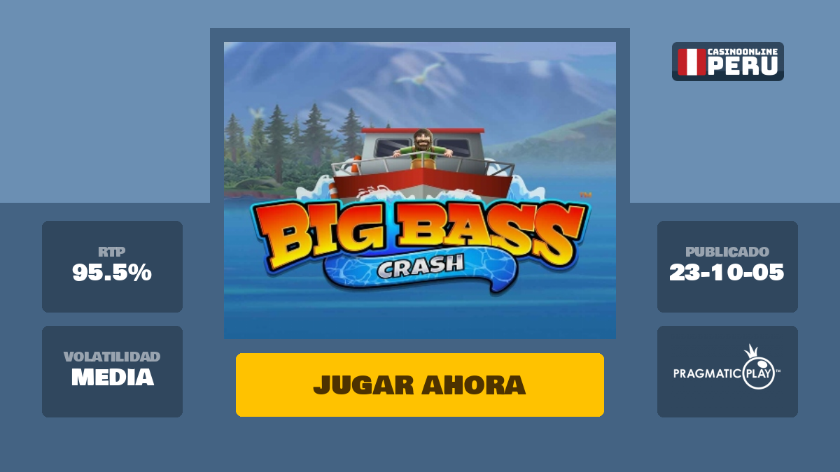 Big Bass Crash Juega gratis online